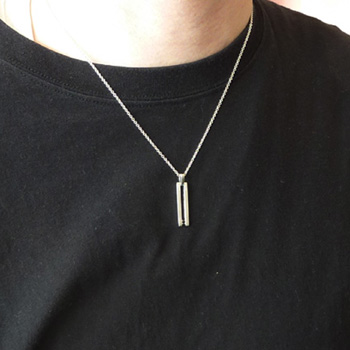 メンズ スリットライン ネックレス L Co エルアンドコー のプレゼント ギフト通販 Tanp タンプ