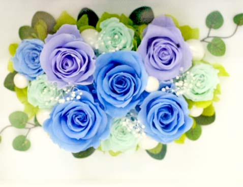 フォトフレーム両開き プリザーブドフラワー | プリザーブド