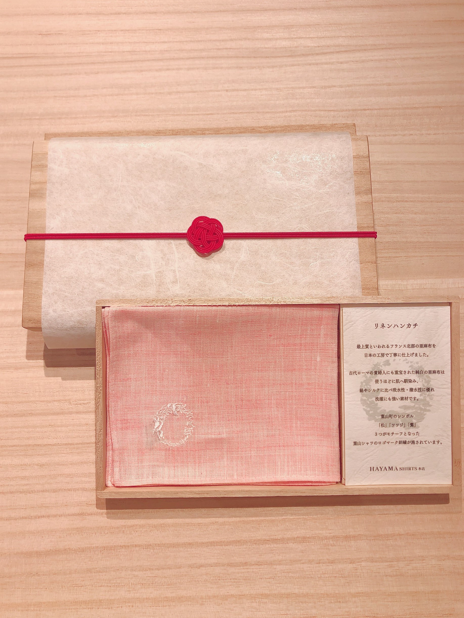 リネンハンカチ 葉山シャツのプレゼント ギフト通販 Tanp タンプ