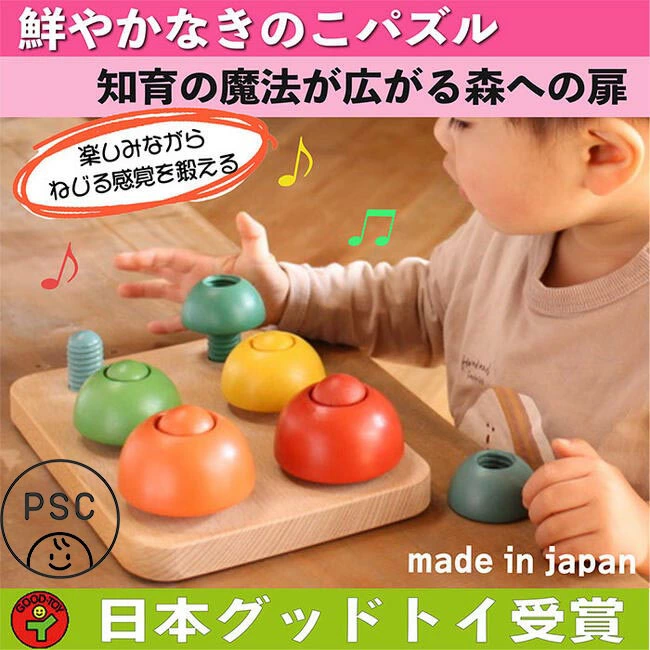 きのこのこのこ（日本製）想像力や美的感覚など様々な力を養う | 銀河