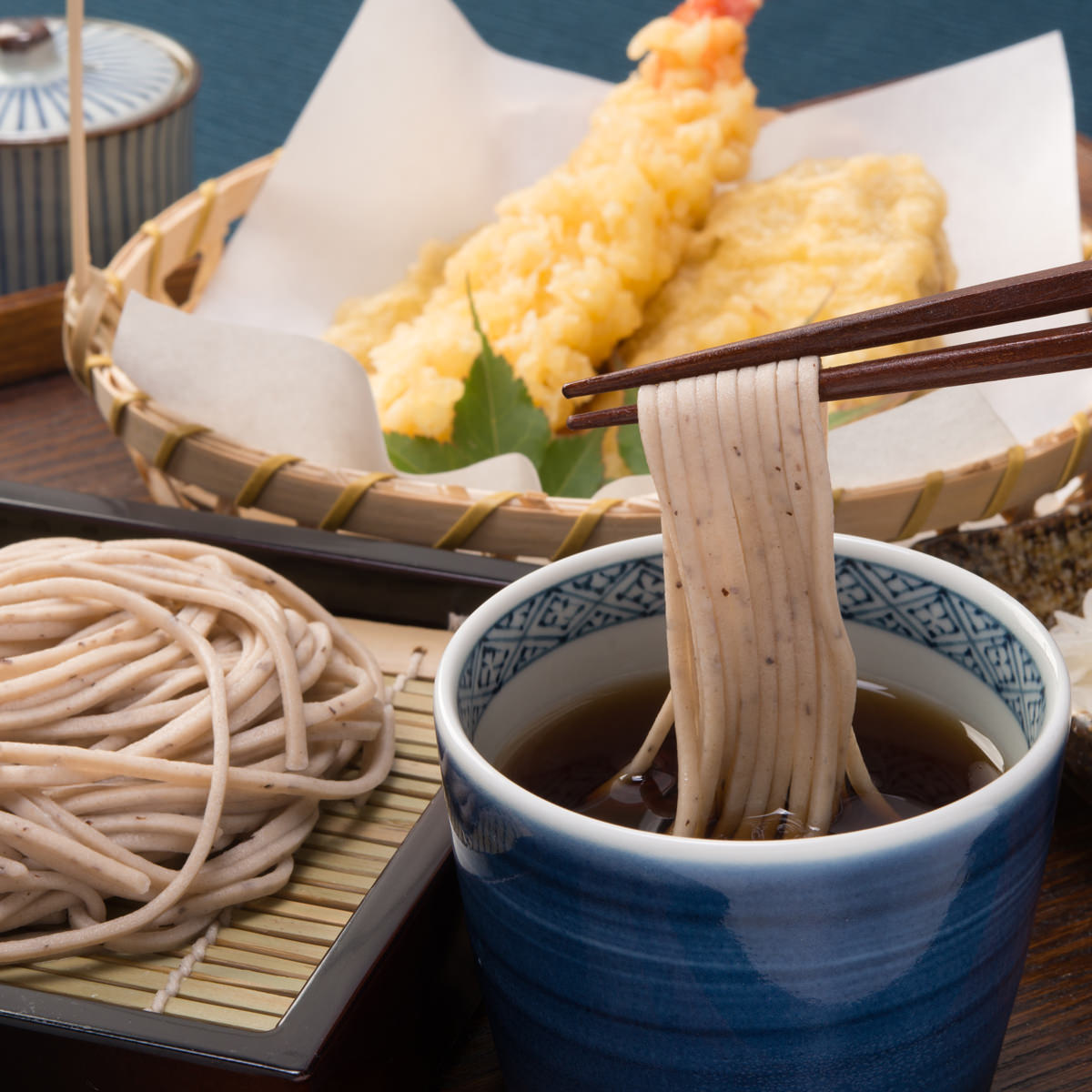 京蕎麦 丹波ノ霧 そば素麺セットB | やくの農業振興団のプレゼント