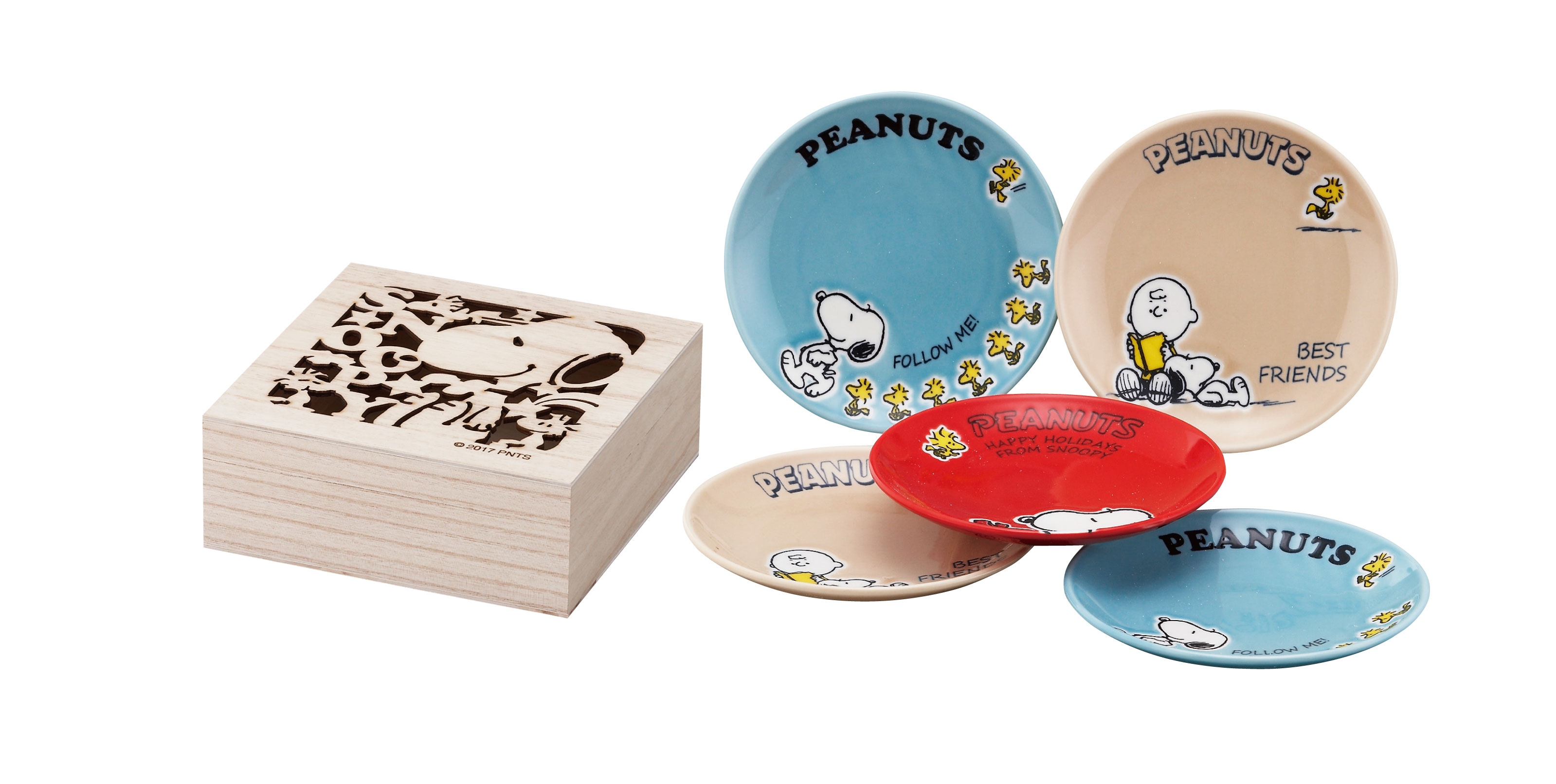 Sn450 57h 木箱入小皿セット Snoopy スヌーピー のプレゼント ギフト通販 Tanp タンプ