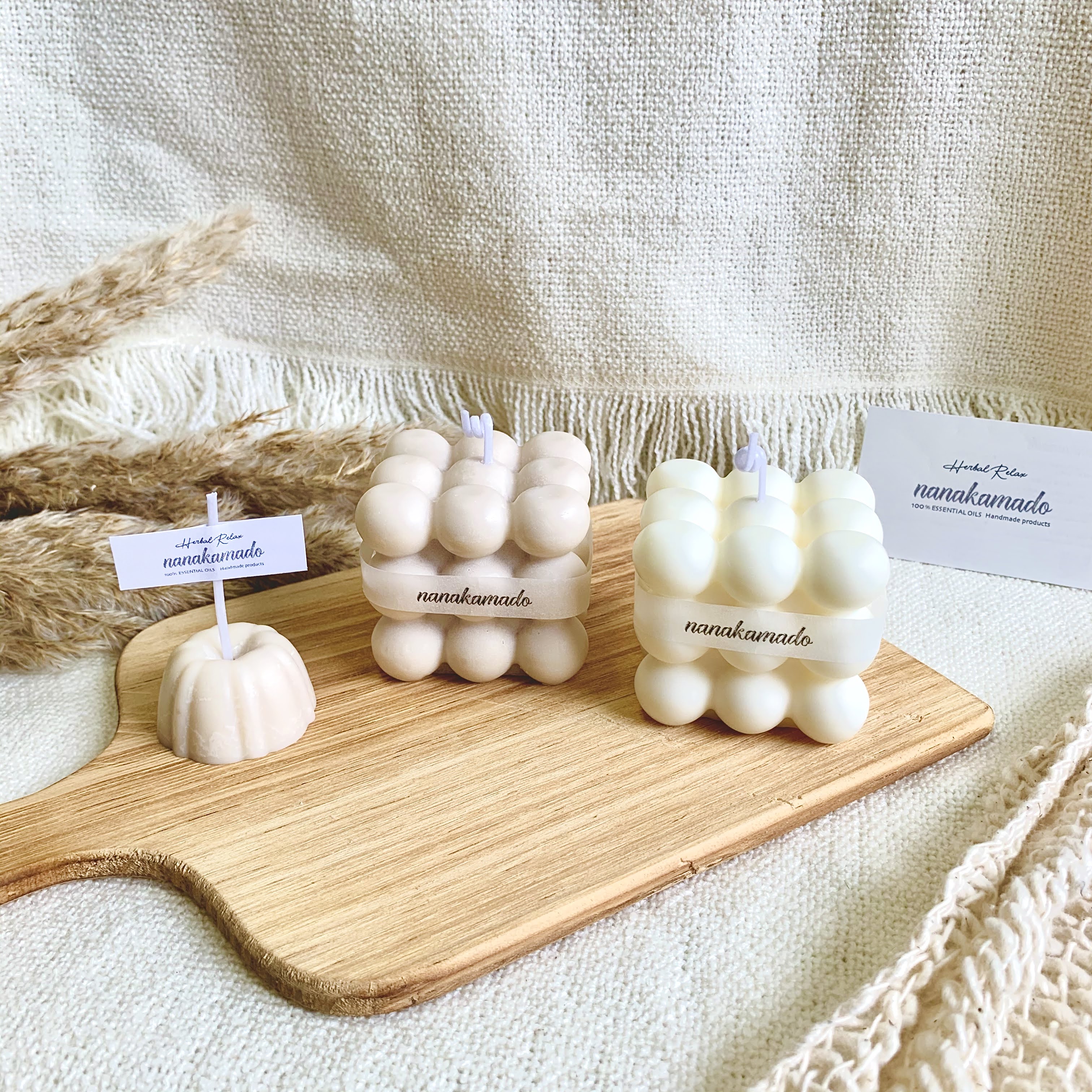 ボンボンアロマキャンドル | nanakamado（ナナカマド）のプレゼント