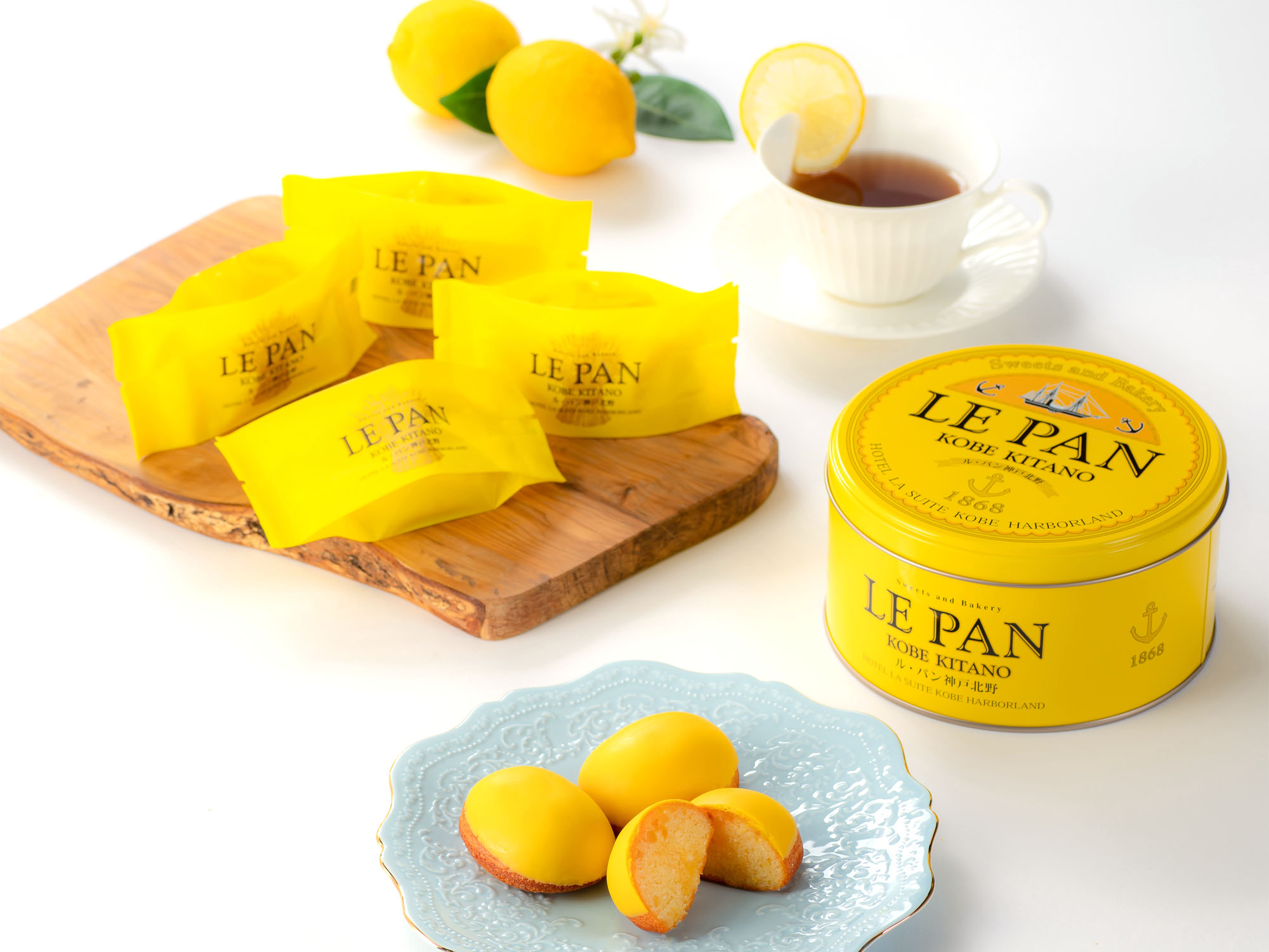 瀬戸内レモンケーキ 6個入 神戸開港150年記念缶 ル パン神戸北野のプレゼント ギフト通販 Tanp タンプ