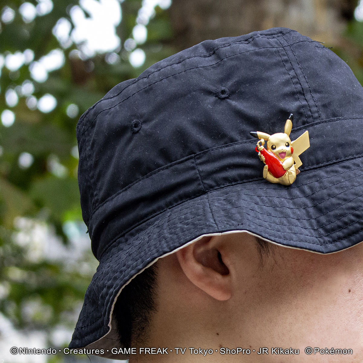 終売品】パルナートポック ケチャップ ピカチュウ ブローチ