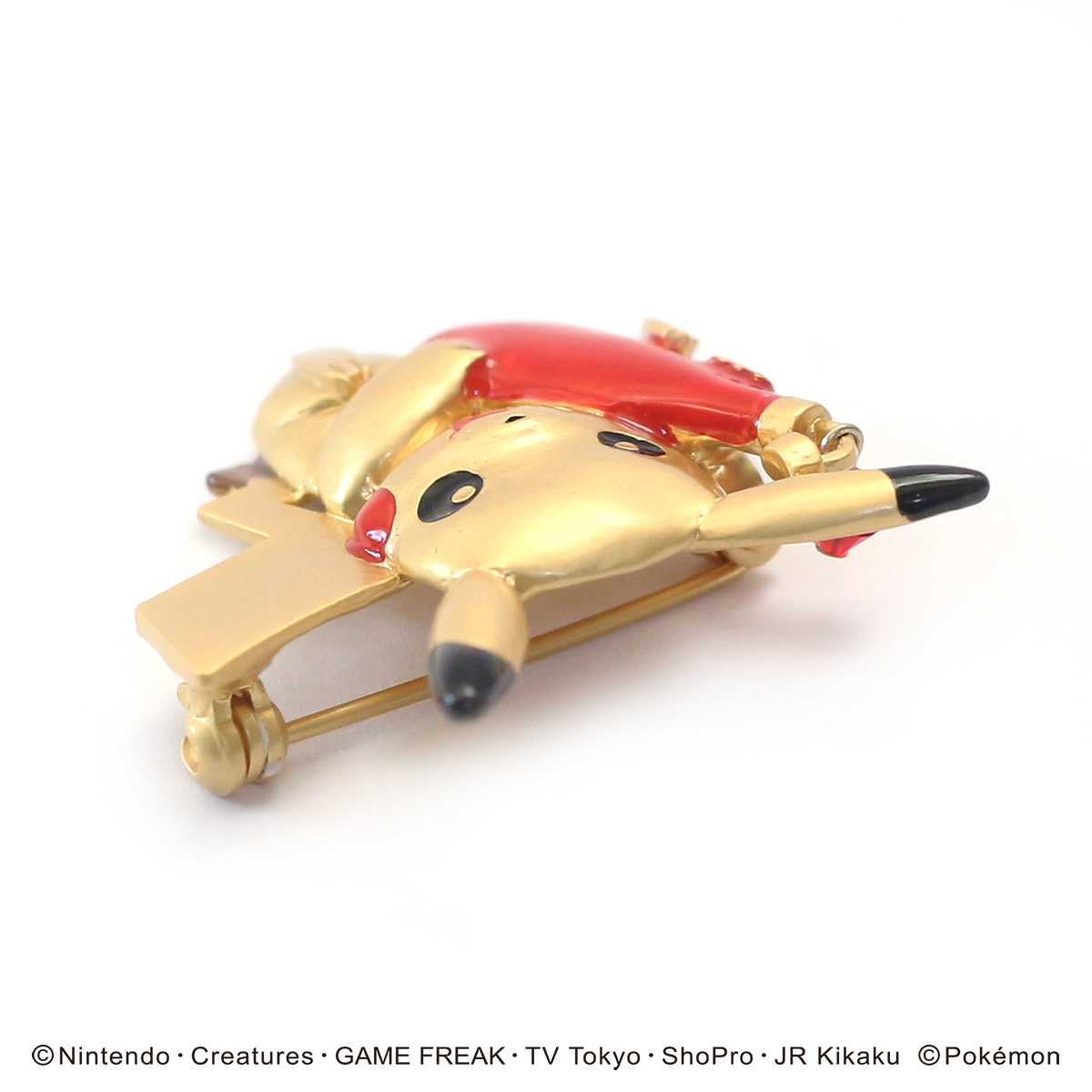 終売品】パルナートポック ケチャップ ピカチュウ ブローチ