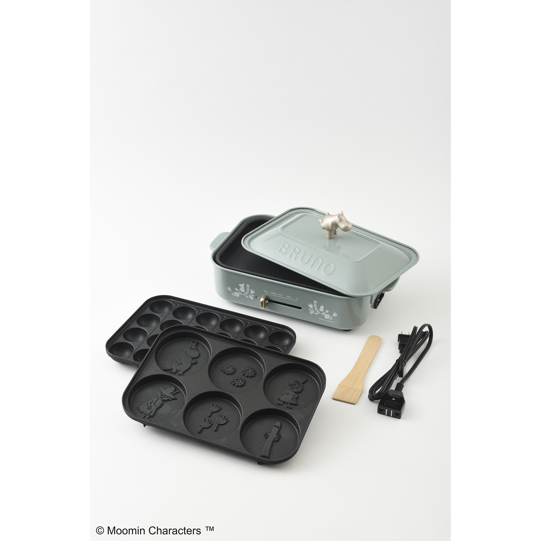 ムーミン コンパクトホットプレート | BRUNO（ブルーノ）のプレゼント  