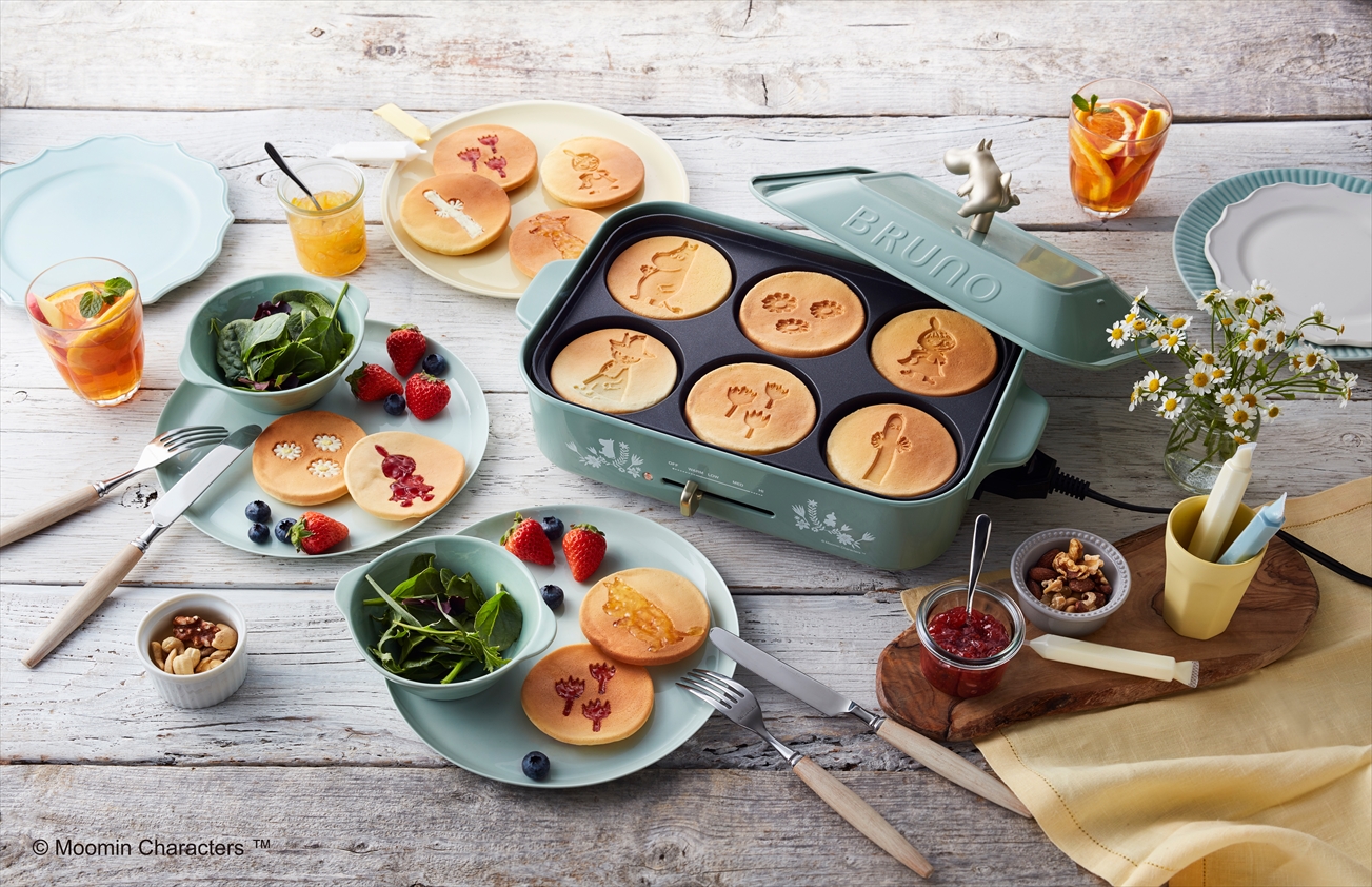 ムーミン コンパクトホットプレート Bruno ブルーノ のプレゼント ギフト通販 Tanp タンプ