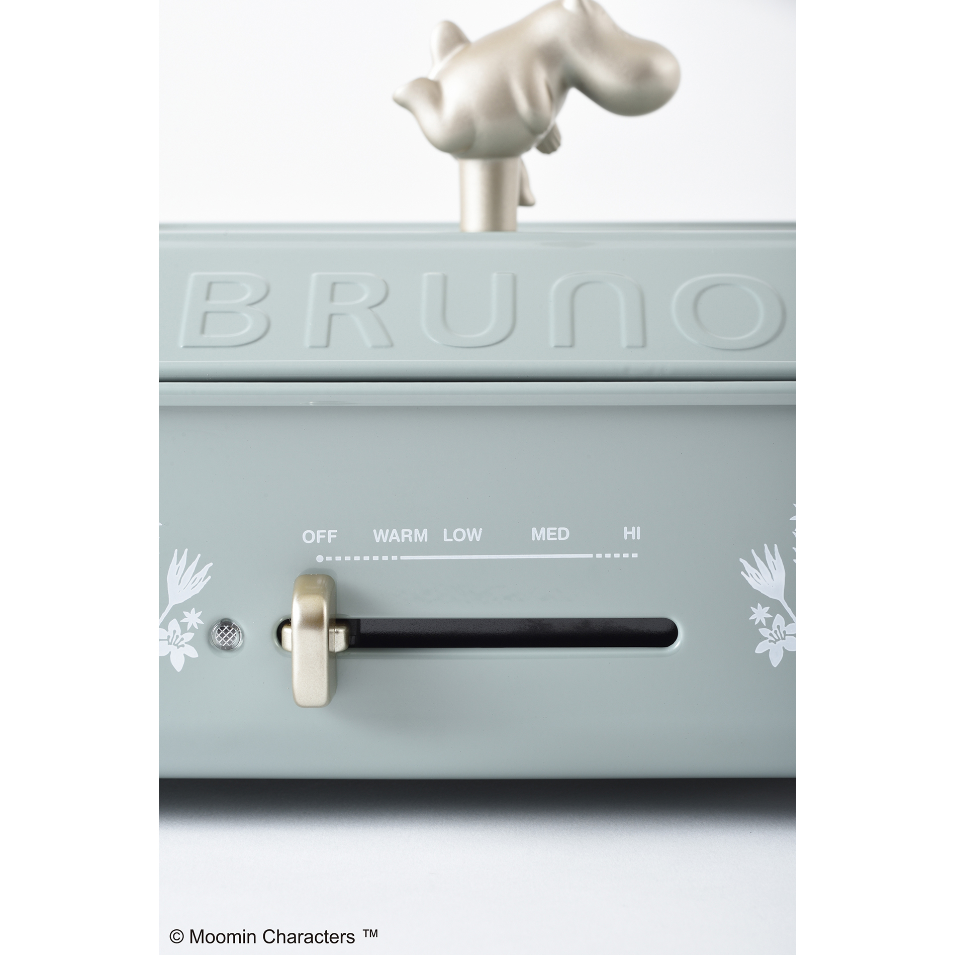 当選品！レア！BRUNO　コンパクトホットプレート　 ムーミンデザイン 当選品！レア！BRUNO コンパクトホットプレート ムーミンデザイン