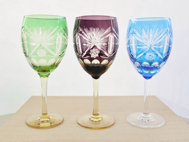 ワイングラス蝶々 Nakakinglass ナカキングラス Tanp タンプ