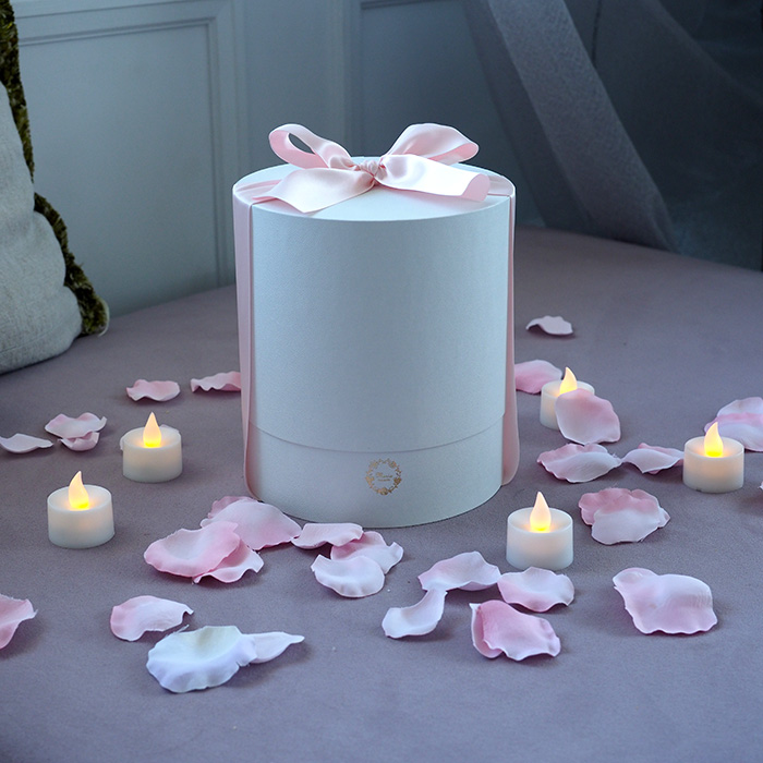 定価34100円オプション付き　meria room　108輪の桜製テディベア 誕生日・プロポーズは108輪の桜製テディベア ピンクベア MERIA