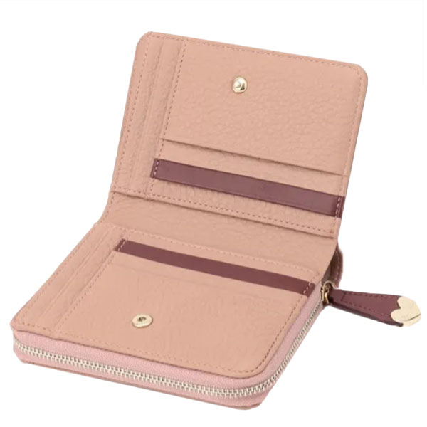 【PAULSMITH】ハートプル ラウンドジップ 二つ折り財布 財布 レディース 二つ折り財布 ラウンドファスナー ハートプル 863578