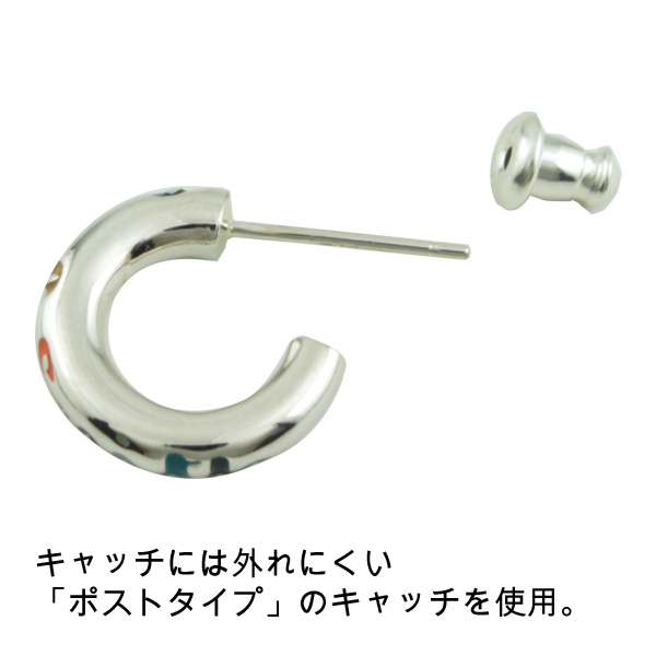 ピアス メンズ 片耳 リング ポップロゴ 553975 270