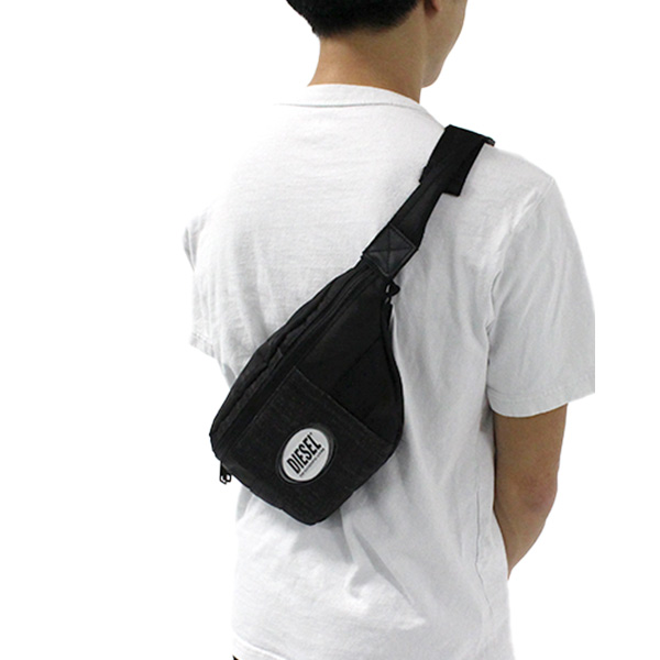 バッグ メンズ ボディバッグ ファスナージップ ロゴ X07511 P3477