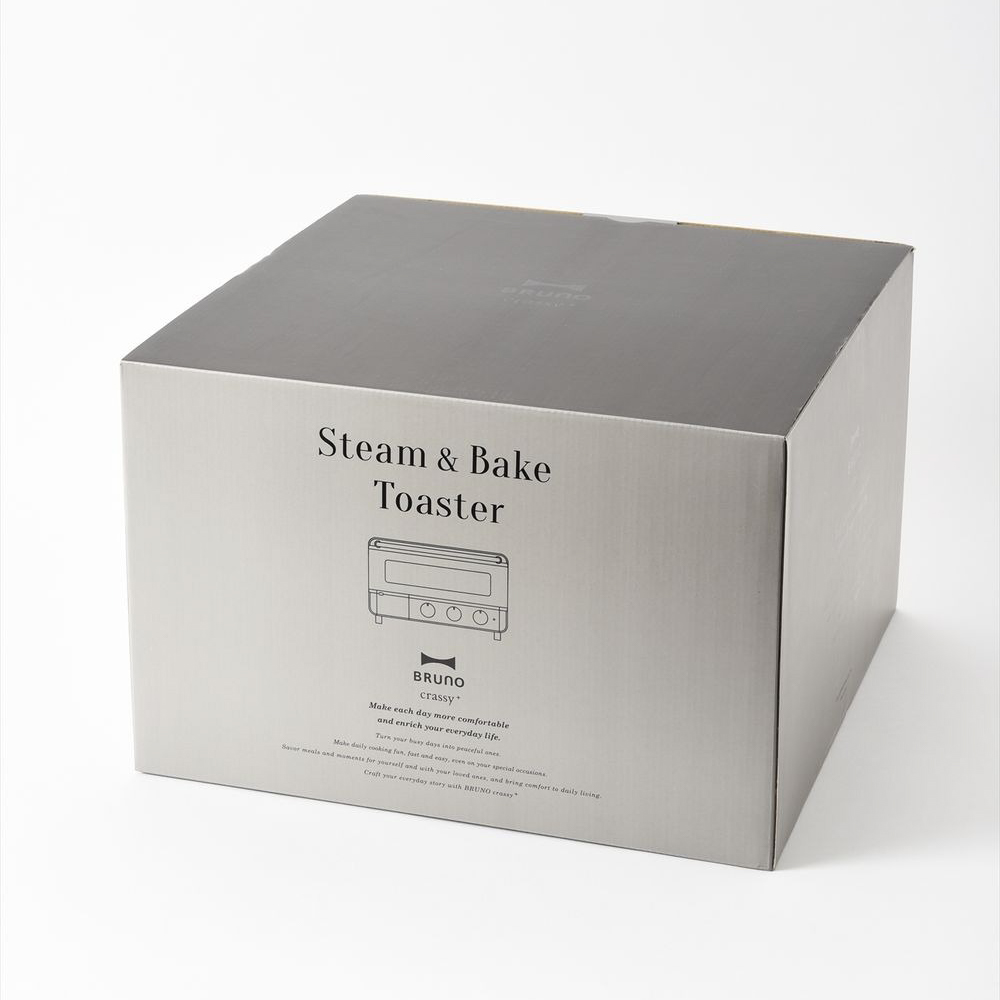 BRUNO スチーム＆ベイク トースター グレー ブルーノ スチーム＆ベイク トースター グレージュ 新品未使用 bruno