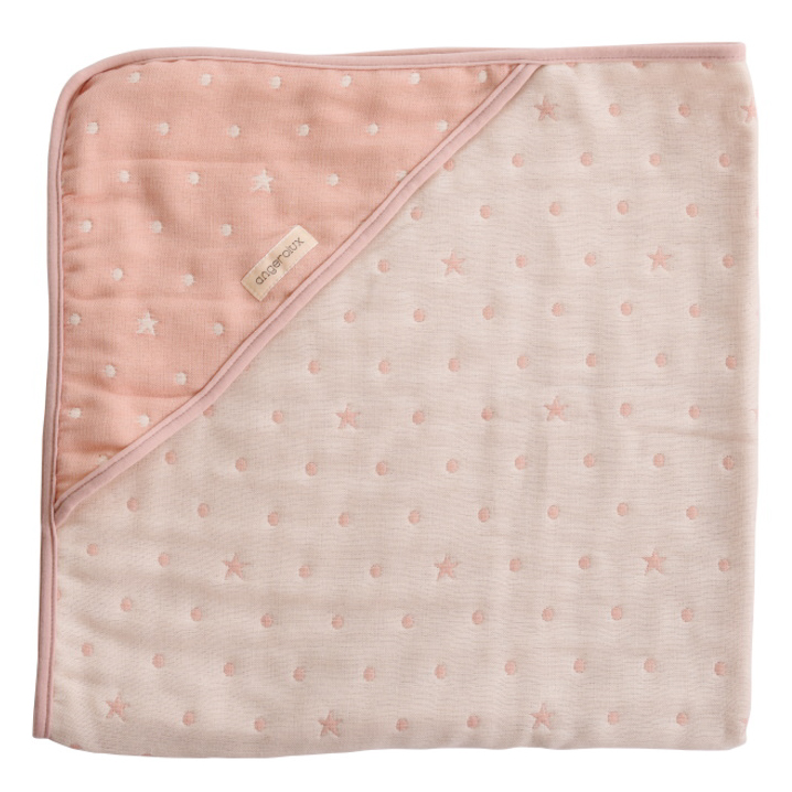 6重ガーゼ フード付き バスタオル | Angerolux（アンジェロラックス