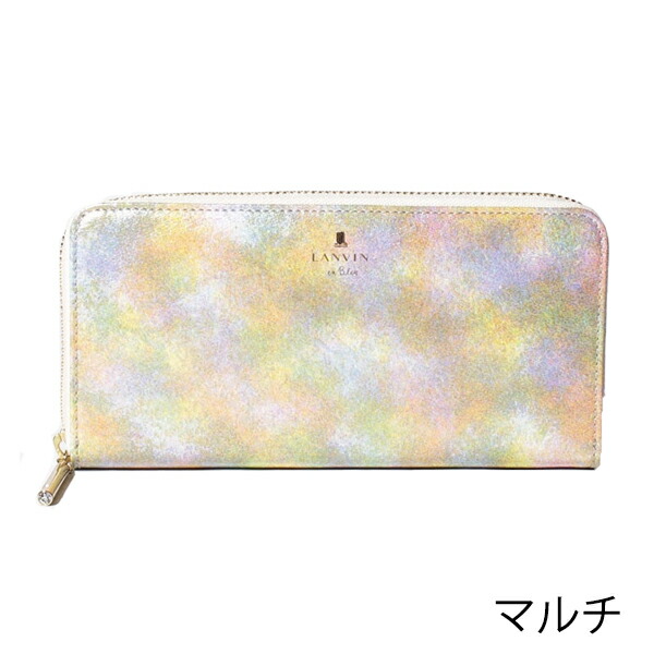 ランバンオンブルー LANVIN en Bleu ルパン ラウンドファスナー長財布 
