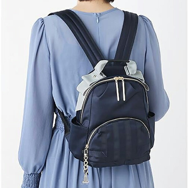 ランバン オン ブルー LANVIN en Bleu エコール リュックサックM