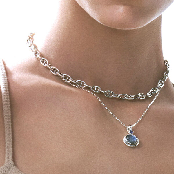 STAR JEWELRY スタージュエリー シルバーチェーンネックレス