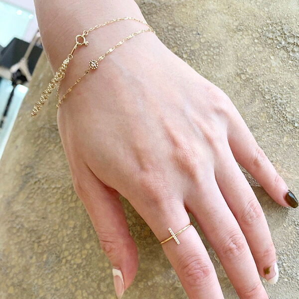【美品】STAR JEWELRY Girl ブレスレット STAR JEWELRY girl スタージュエリーガール フリンジ