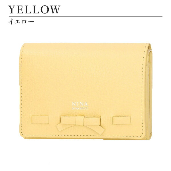 ニナ・ニナリッチ NINA RICCI ヴィーナス L字ファスナー二つ折り