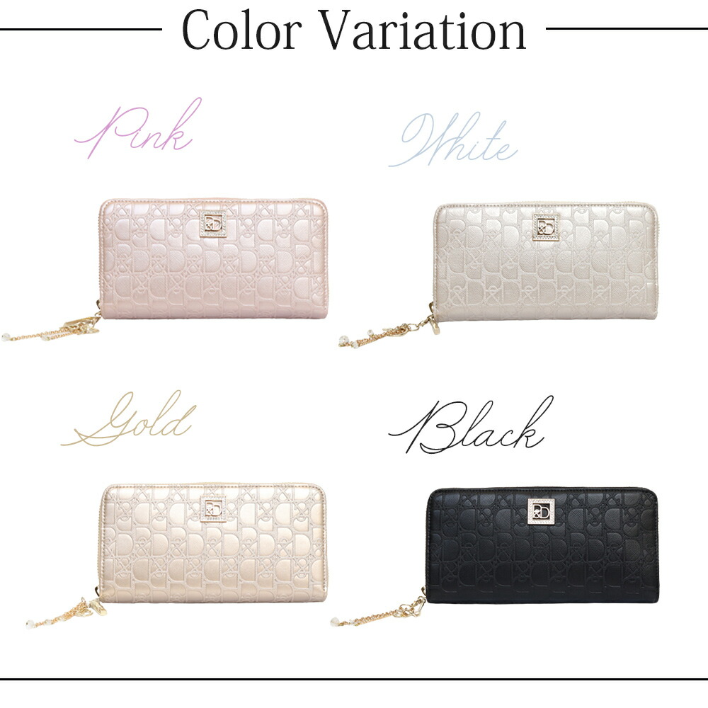 ピンキー＆ダイアン インフィニティ ファスナー長財布 pinky281