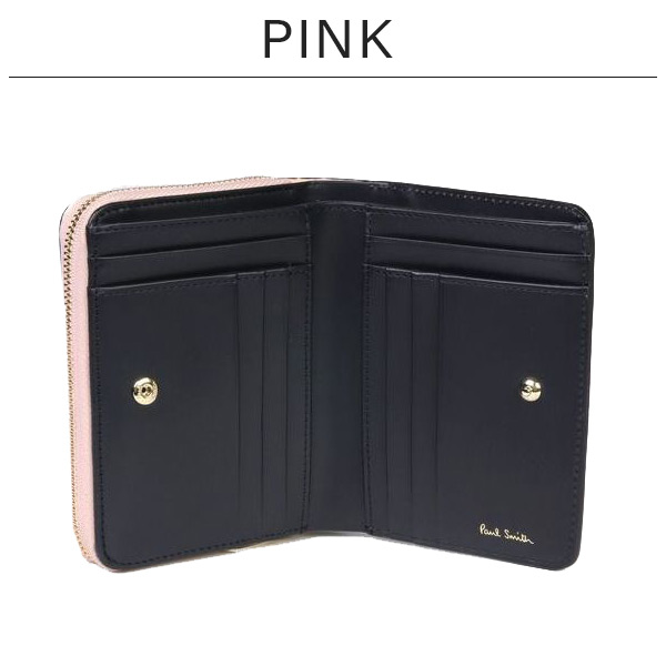 ポールスミス Paul Smith キャットドゥードゥル 二つ折り財布