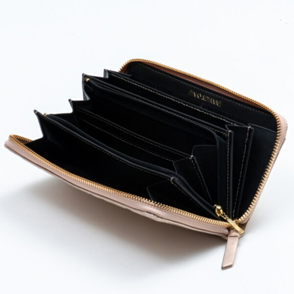 ピンキー＆ダイアン ジオメトリック ファスナー長財布 pinky393