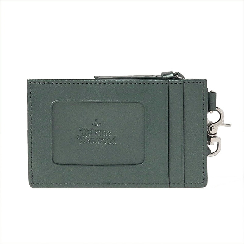 ヴィヴィアン・ウエストウッド☆財布＆パスケース 日本限定】EXECUTIVE ファスナー付き小銭入れ(ブラック)（メンズ