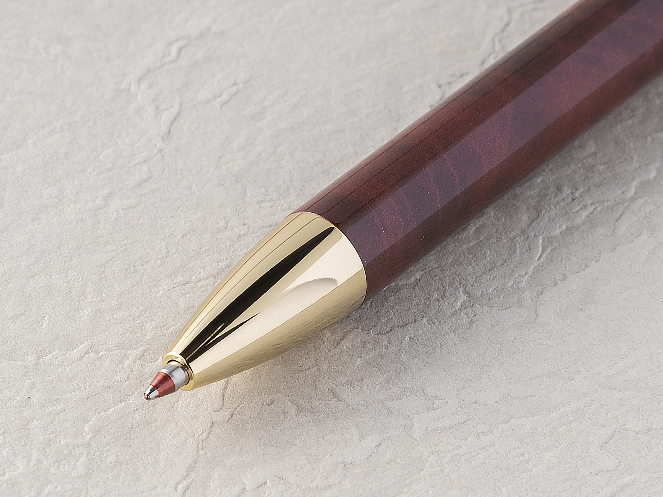 多機能ペン ダブル3アクション 大理石調マーブル柄 | プラチナ万年筆の