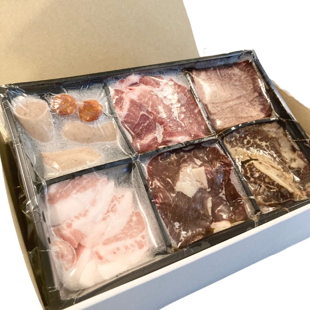 放牧牛・放牧豚の焼肉６種 放牧牛・放牧豚の焼肉6種 | GOODGOODMEAT（グッドグッドミート