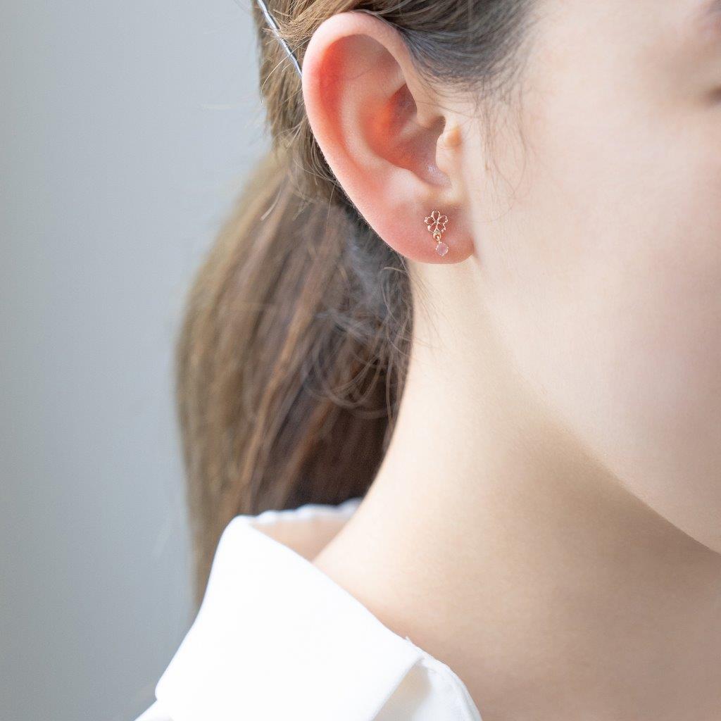 K10PG サクラ ピアス | L&Co.（エルアンドコー）のプレゼント