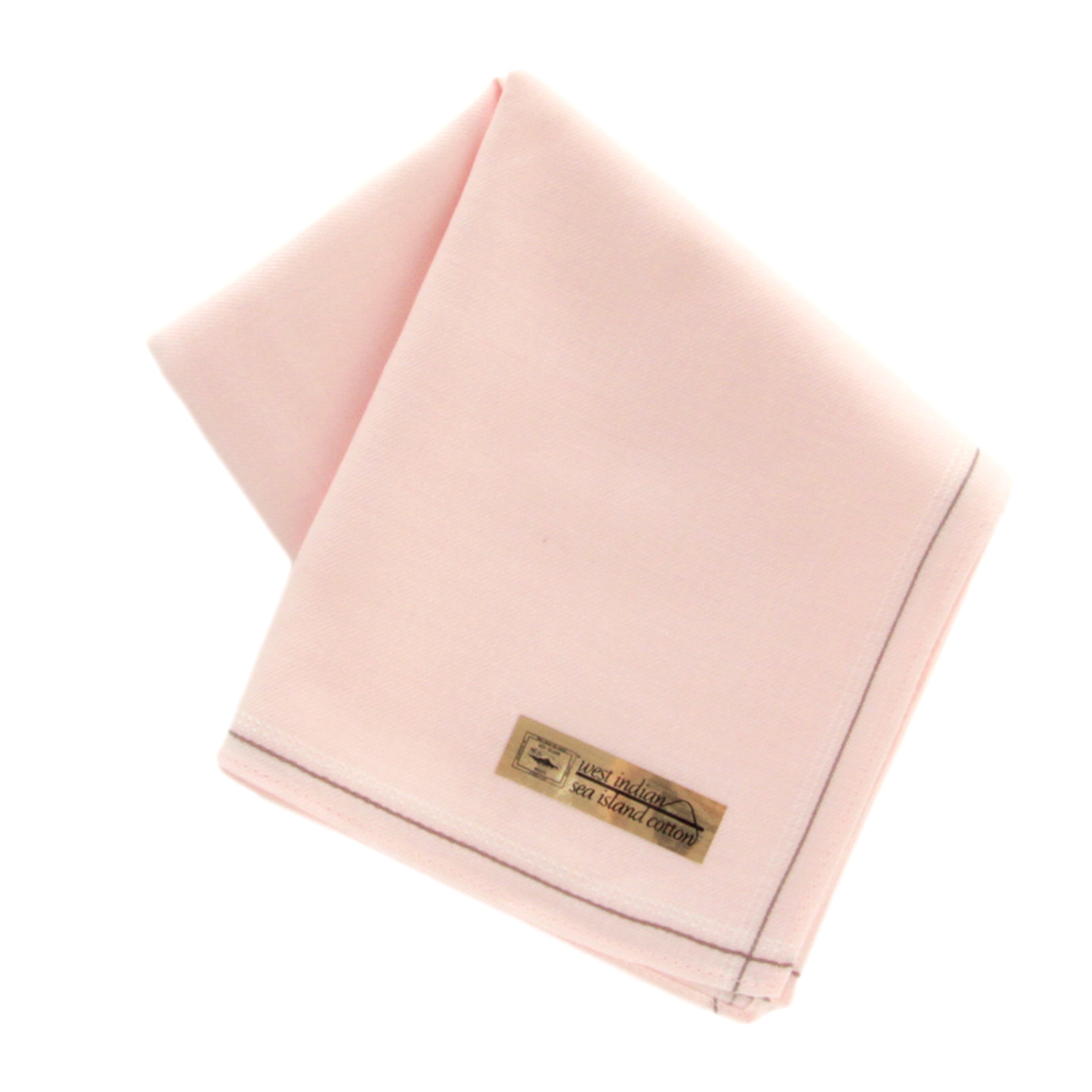 シーアイランドコットン無地ハンカチーフ 3枚セット | 海島綿