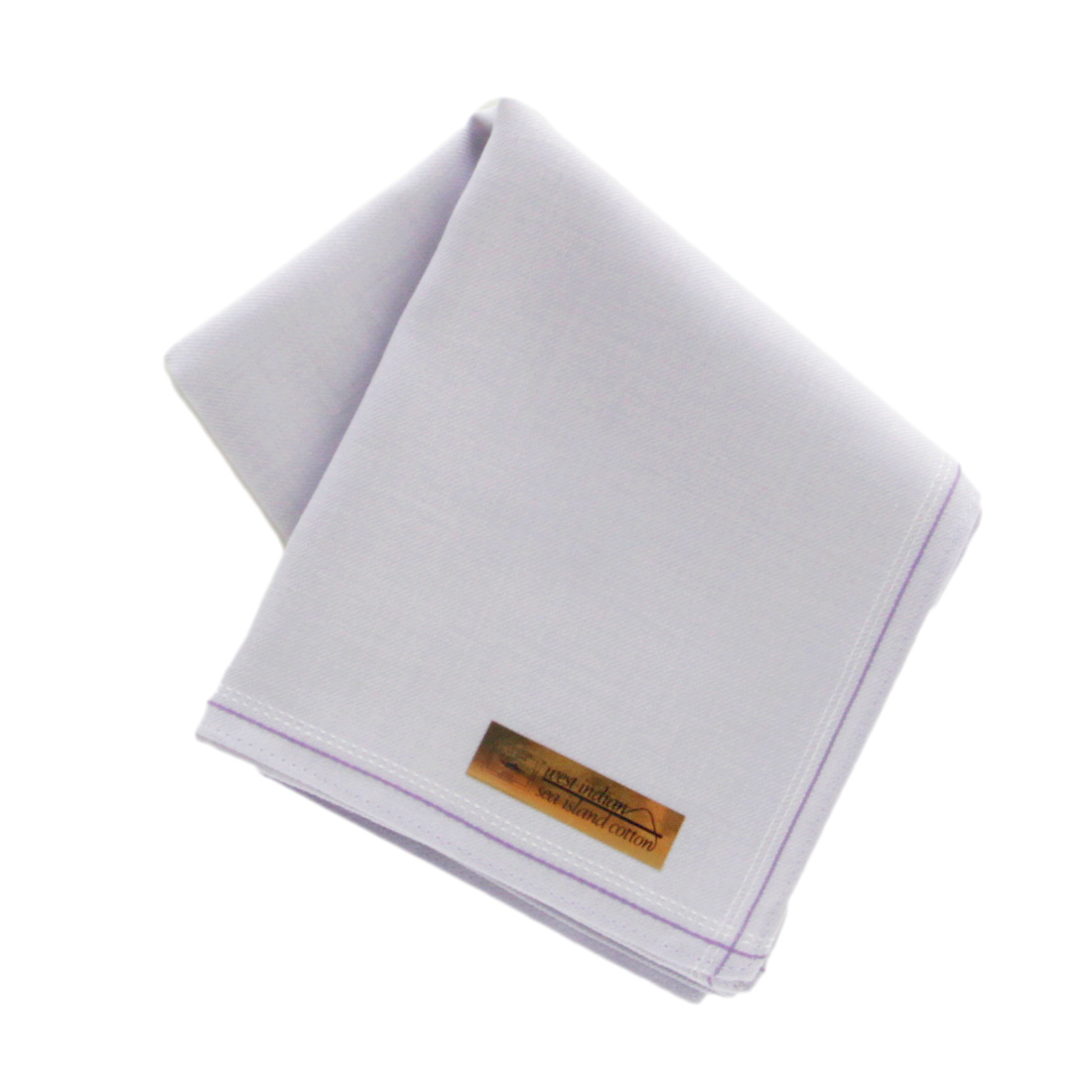 シーアイランドコットン無地ハンカチーフ 3枚セット | 海島綿