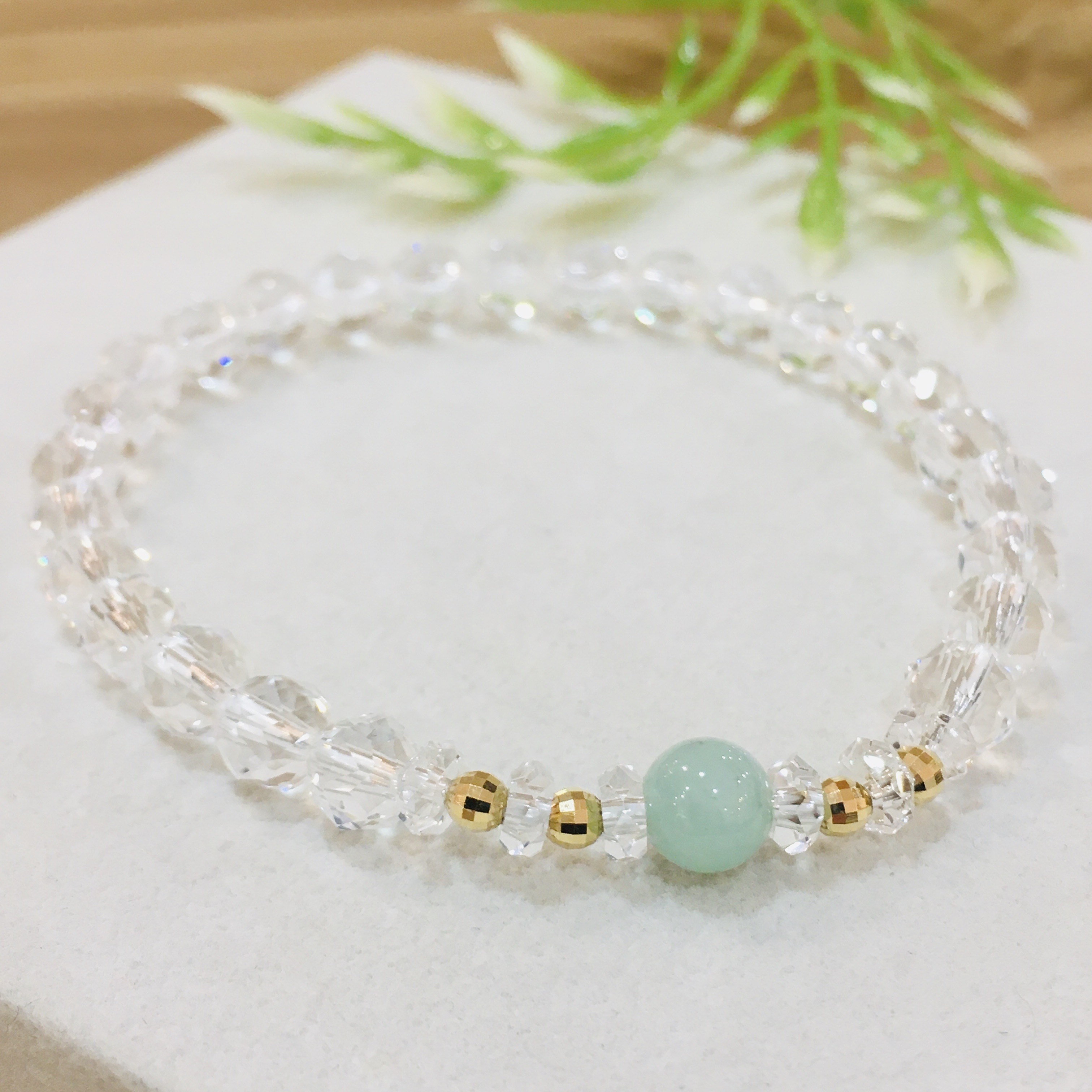 K18ミラーボール誕生石ブレスレット | tippi tokyo（ティッピ