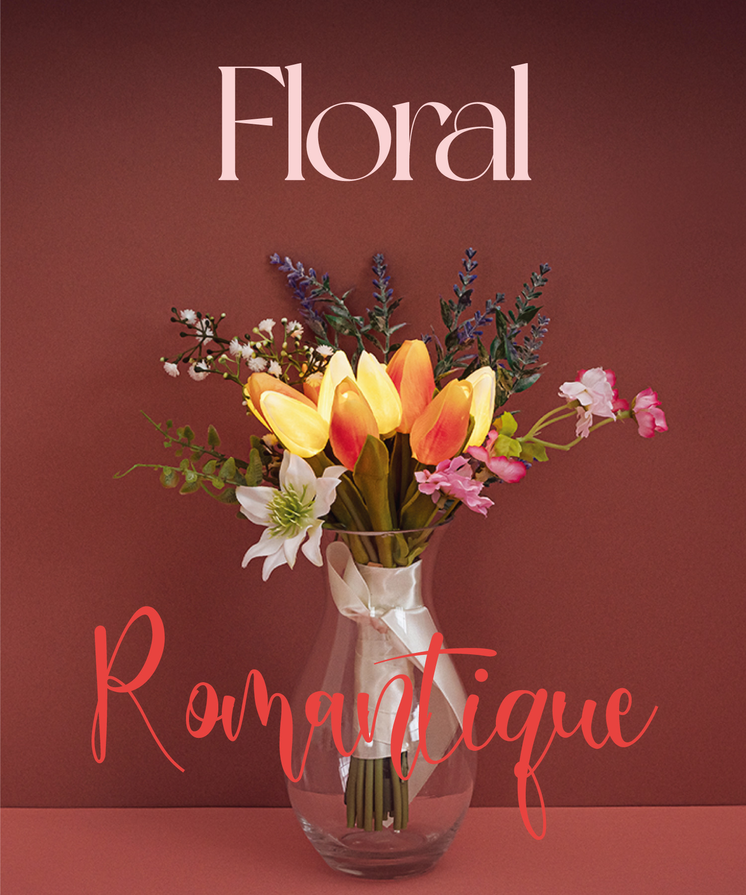 ロマンティックチューリップブーケLED | VIA K STUDIO（ヴィアケー