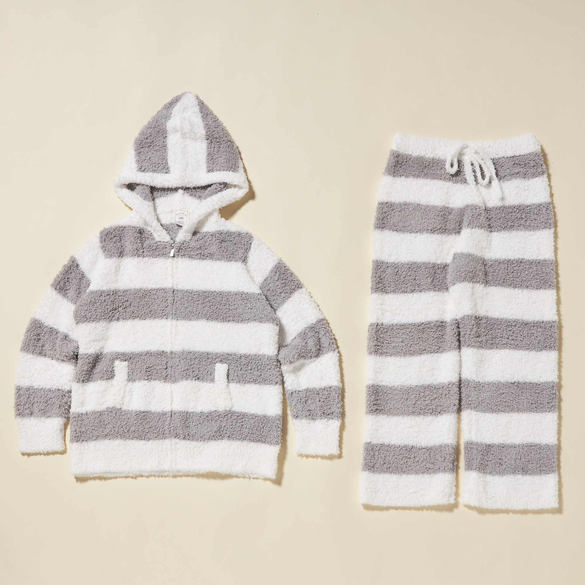 ジェラートピケ 上下セット パーカー ロングパンツ フリーサイズ ジェラートピケ】SNOOPY ジャガードパーカー＆ロングパンツ 上下セット