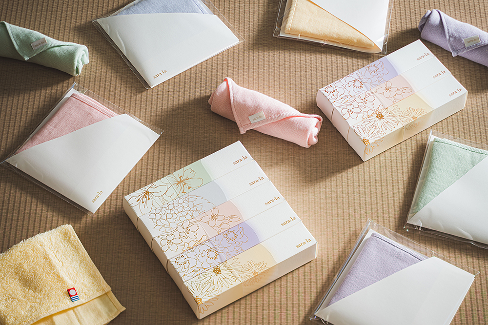 咲-saki-シリーズ」ガーゼパイルハンカチ 3枚ギフトBOX 綿100% | 今治