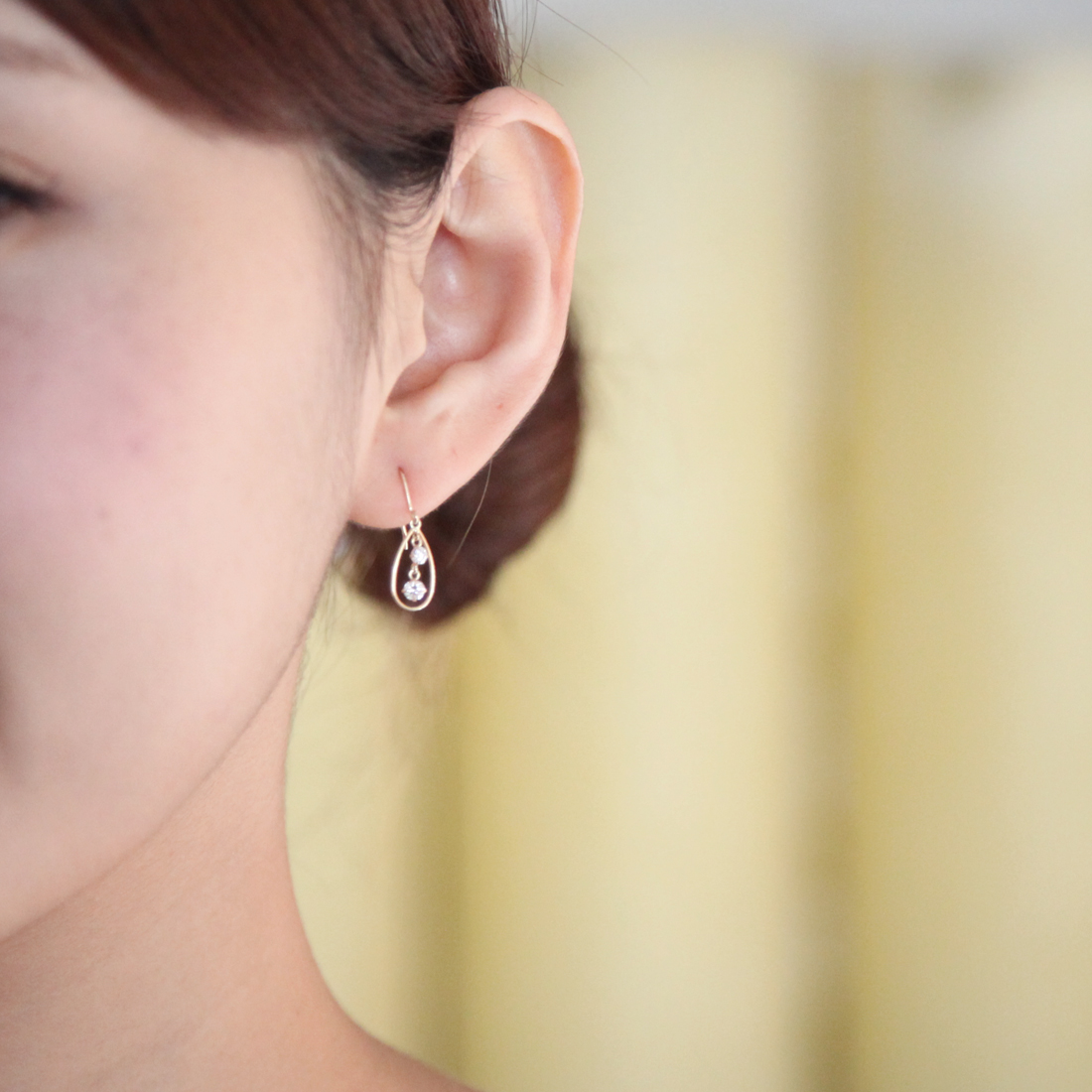 K10 揺れるピアス　Canal 4℃オルゴール付 K10 揺れるピアス Canal 4℃オルゴール付 K10 揺れるピアス Canal 4