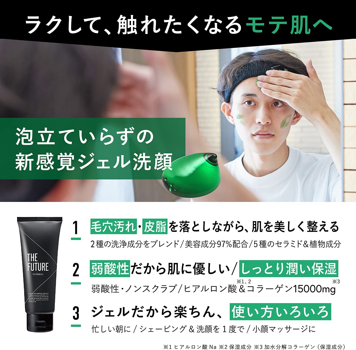 洗顔料+ヘアバンドセット | THE FUTURE（ザフューチャー）のプレゼント