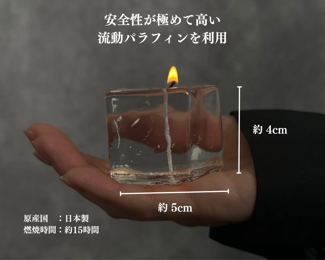 透明のキャンドル | Fluctuation candle（フラクチュエーション