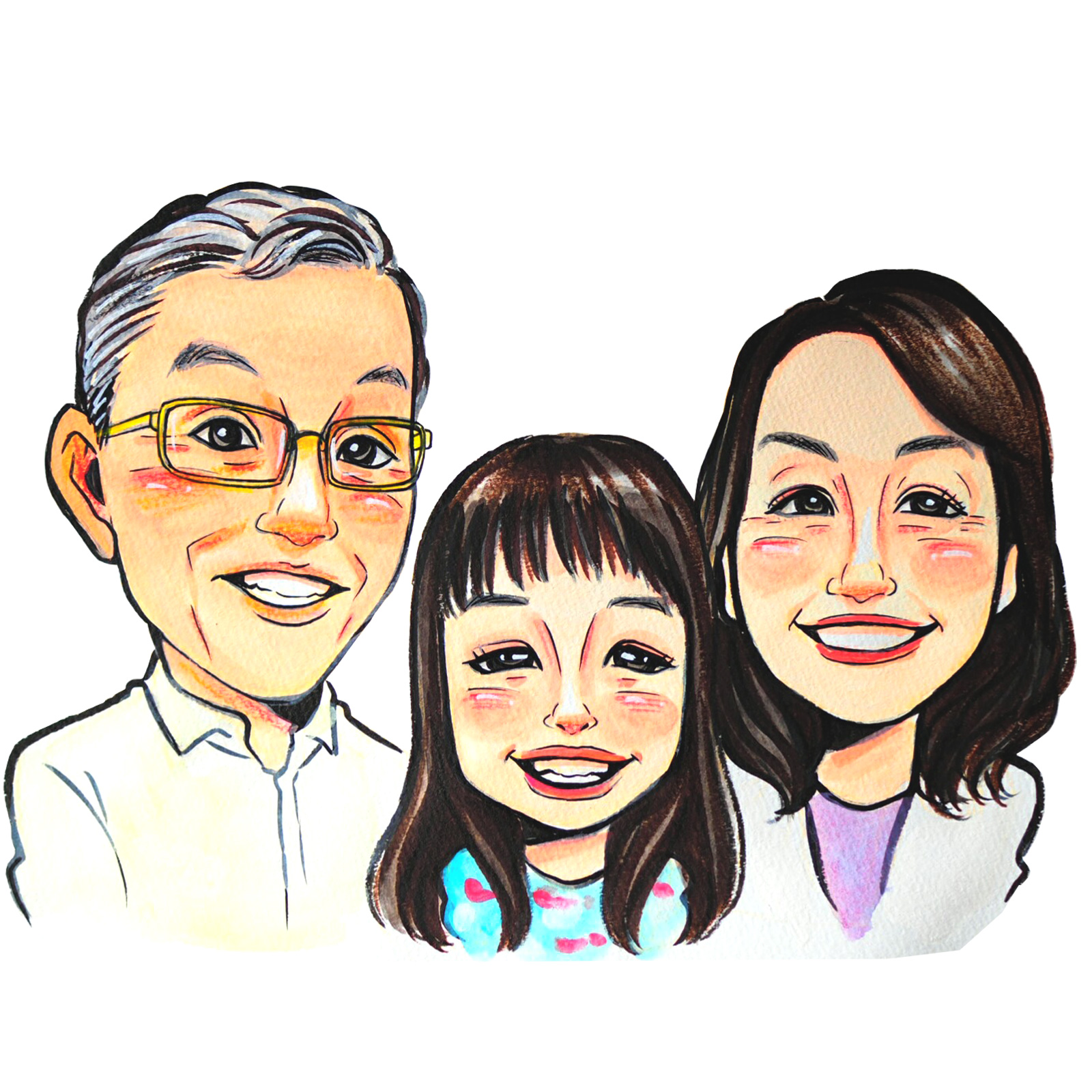 似顔絵クロック＜セパレートタイプ＞ | 還暦祝い本舗のプレゼント