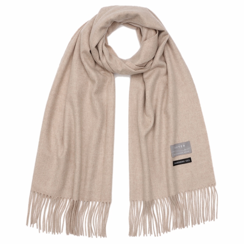 刺繍名入れギフト】カシミヤ100% 大判ストール | BUYER