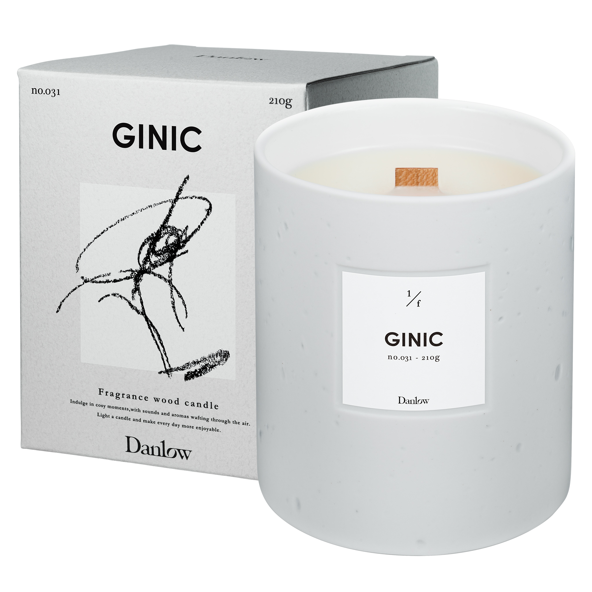 新品未開封Danlow フレグランスウッドキャンドルMARSLY(マーズリー) フレグランスウッドキャンドル - MARSLY(マーズリー) - – Danlow