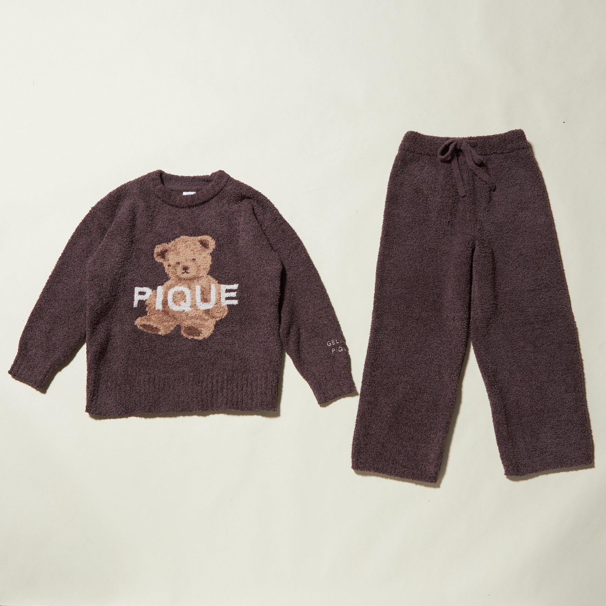 レア♡ジェラートピケ ホリデー ベア プルオーバー&ロングパンツ 新品 PIQ0122W0339_zo_c102.jpg