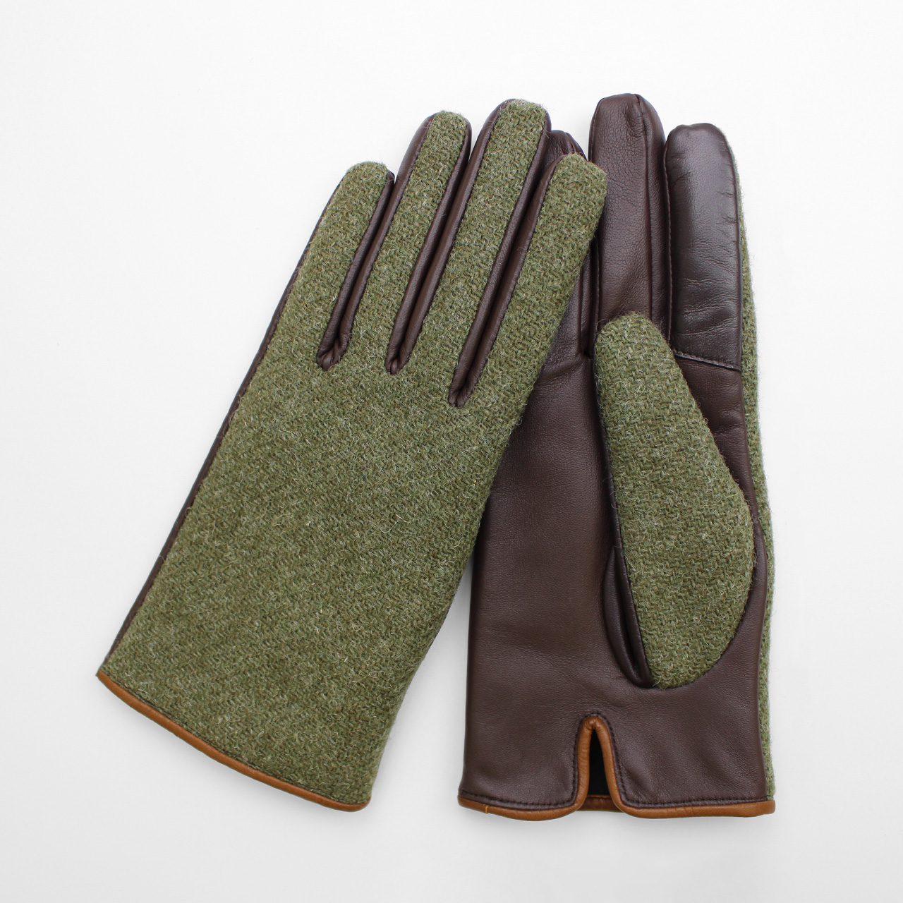 WOMEN】Harris Tweed グローブ / スクワラン加工/ 抗菌機能  