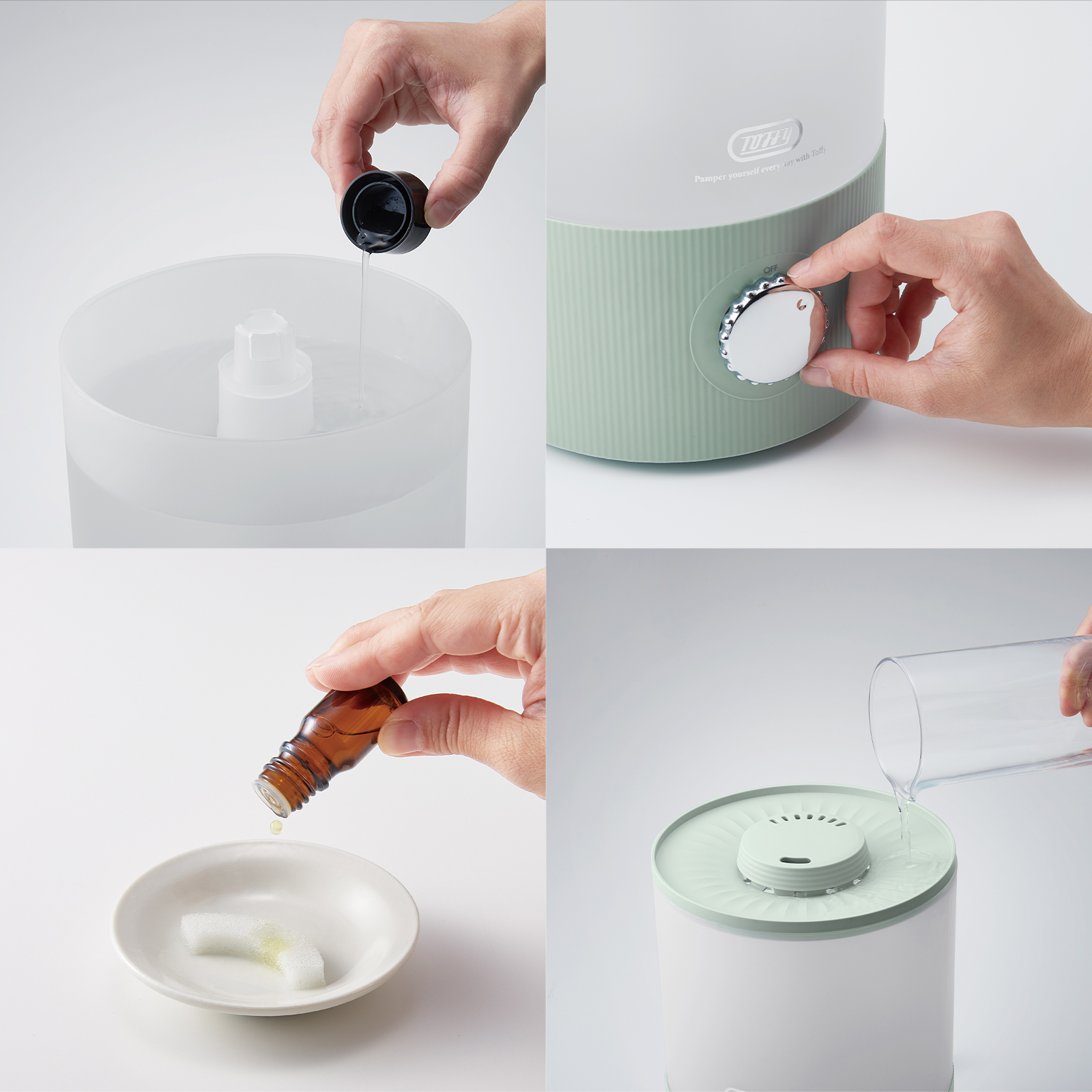Toffy 抗菌アロマ加湿器 3.3L | Toffy（トフィー）のプレゼント 