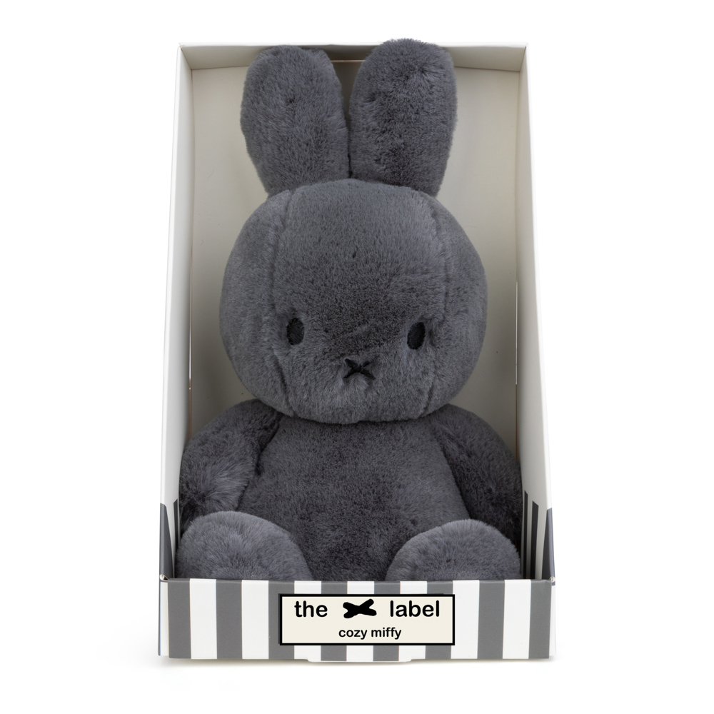 BTT Miffy Cozy 23cm in Giftbox Grey | BON TON TOYS（ボントントイズ