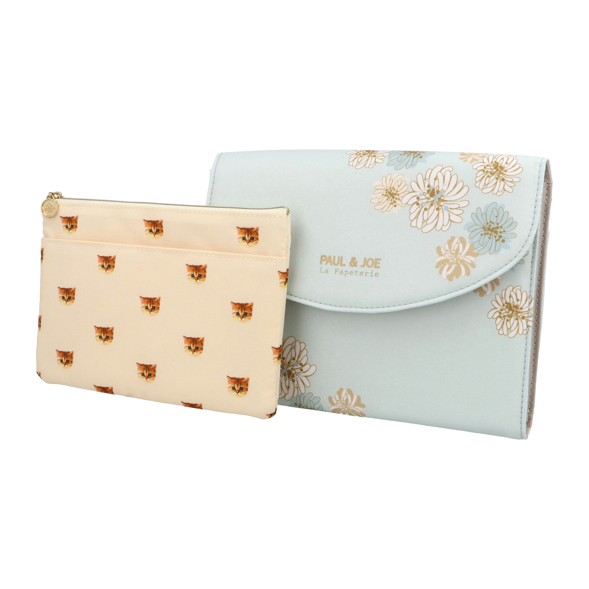 ミニポーチ付】母子手帳・お薬手帳ケース / じゃばらタイプ | PAUL