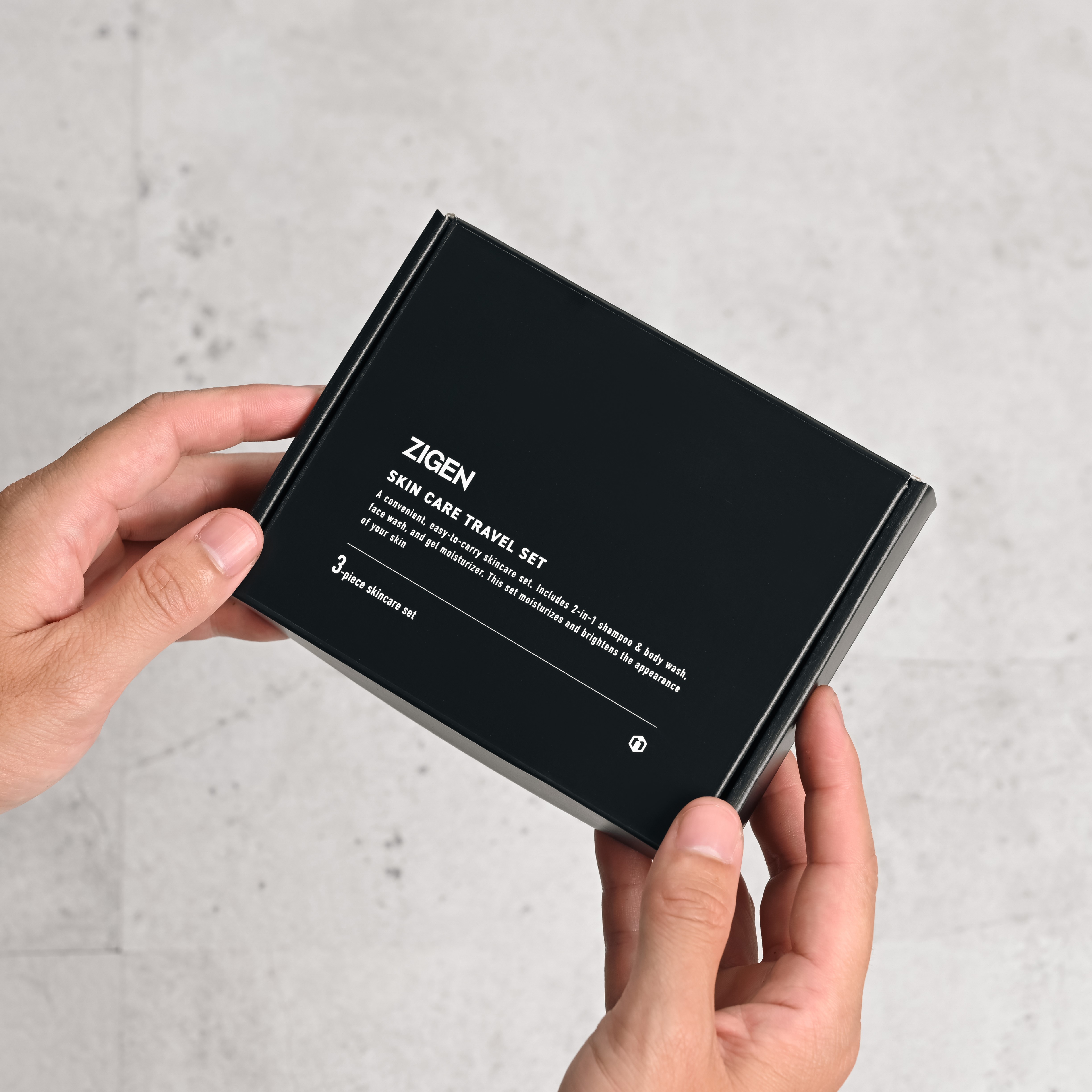 ZIGEN トラベルセット [ 洗顔料＋全身シャンプー + 保湿ジェル